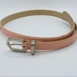 Perry Ellis || Pink Genuine Leather Belt; Size L